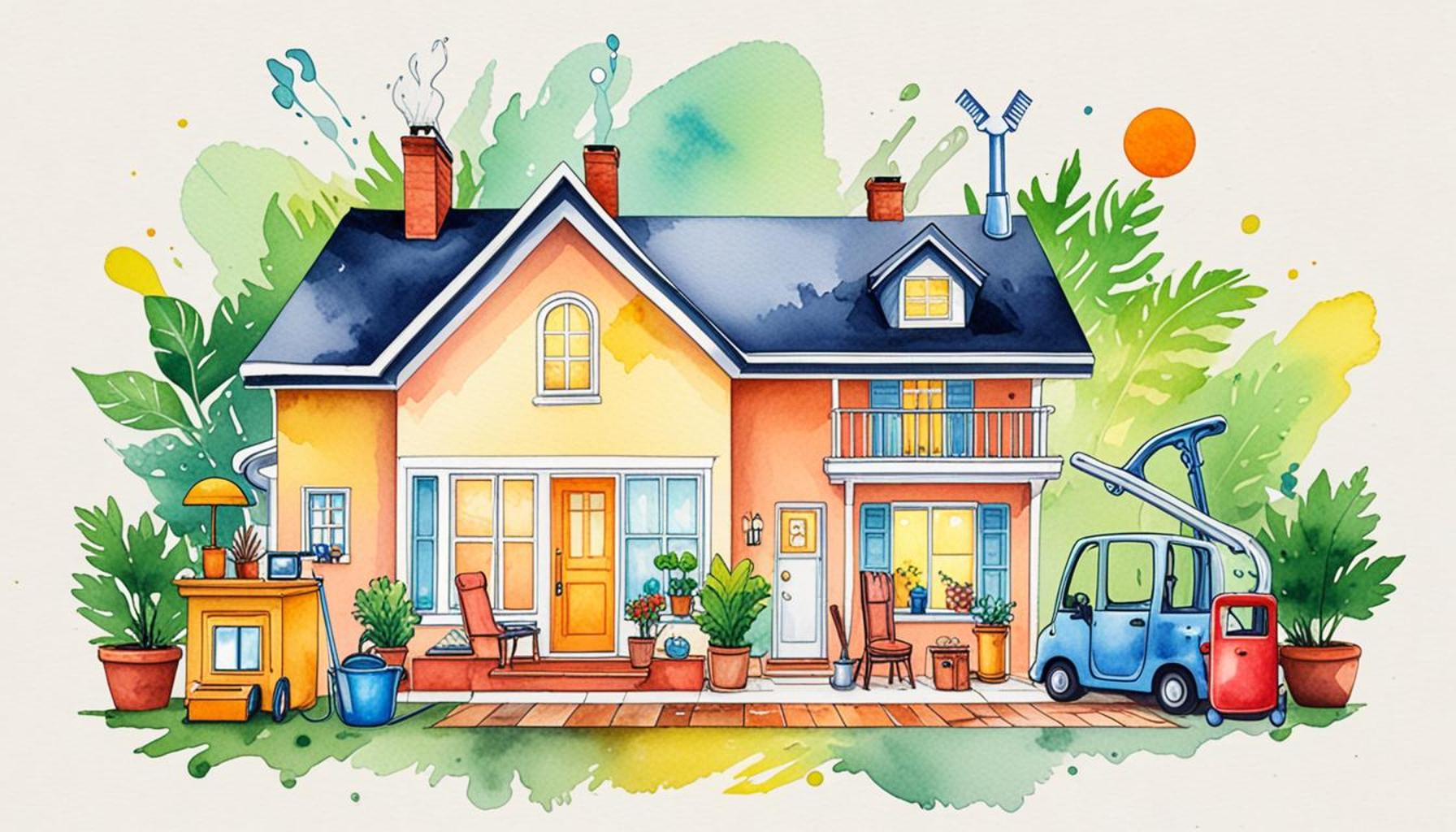 Utilizing Smart Home Technology to Streamline House Maintenance and Cleaning Tasks
