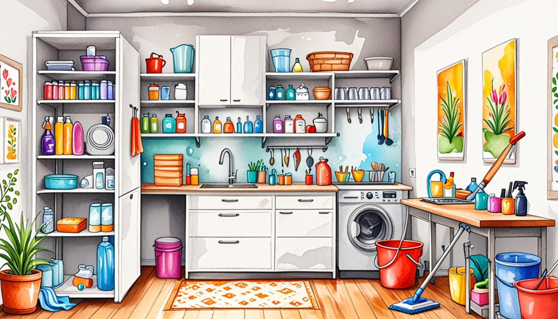 Designing an Effective Home Cleaning Command Center to Enhance Organization and Efficiency