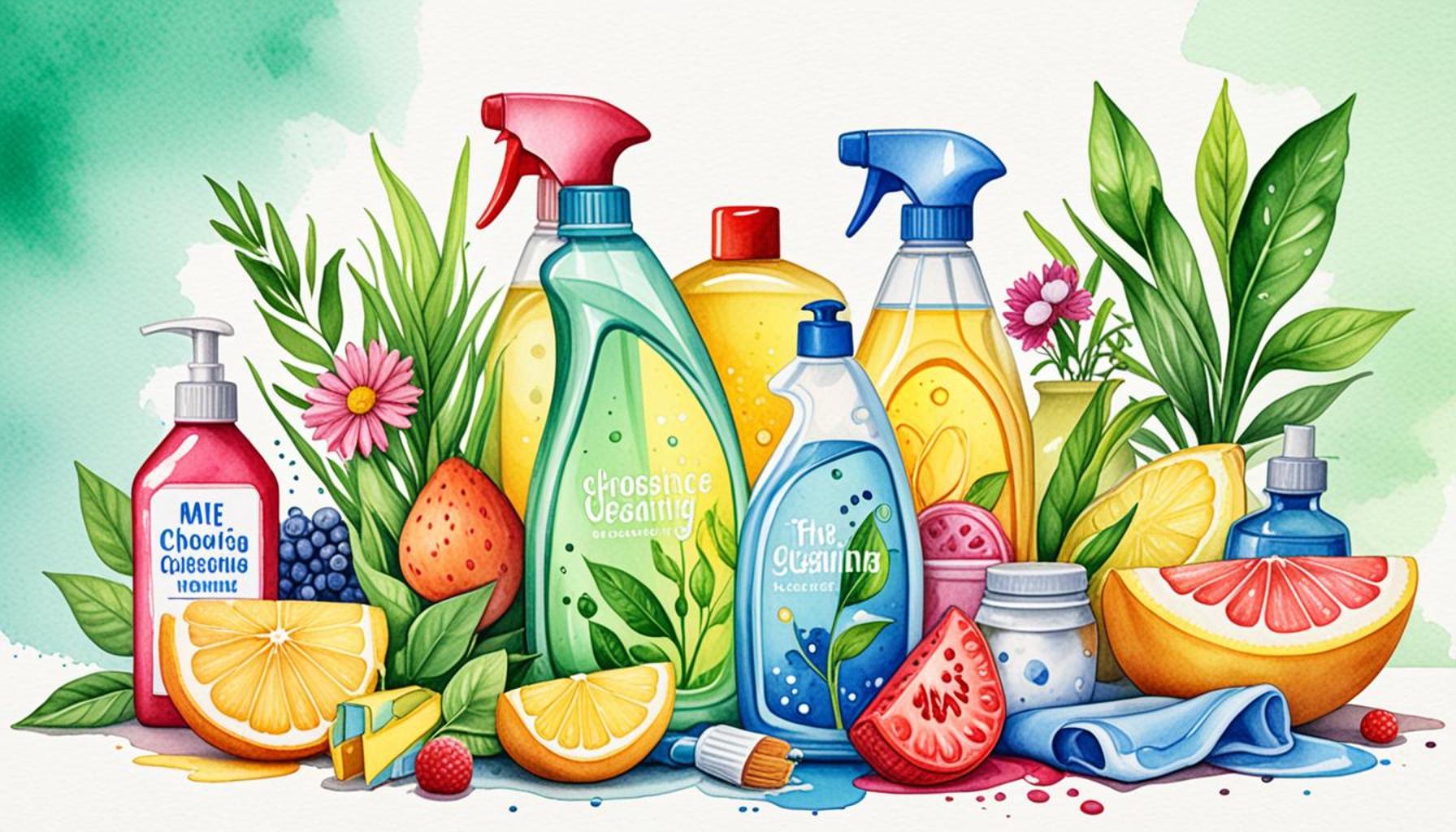 The Importance of Selecting Cleaning Products Based on Natural Ingredients: Benefits for Health and the Environment