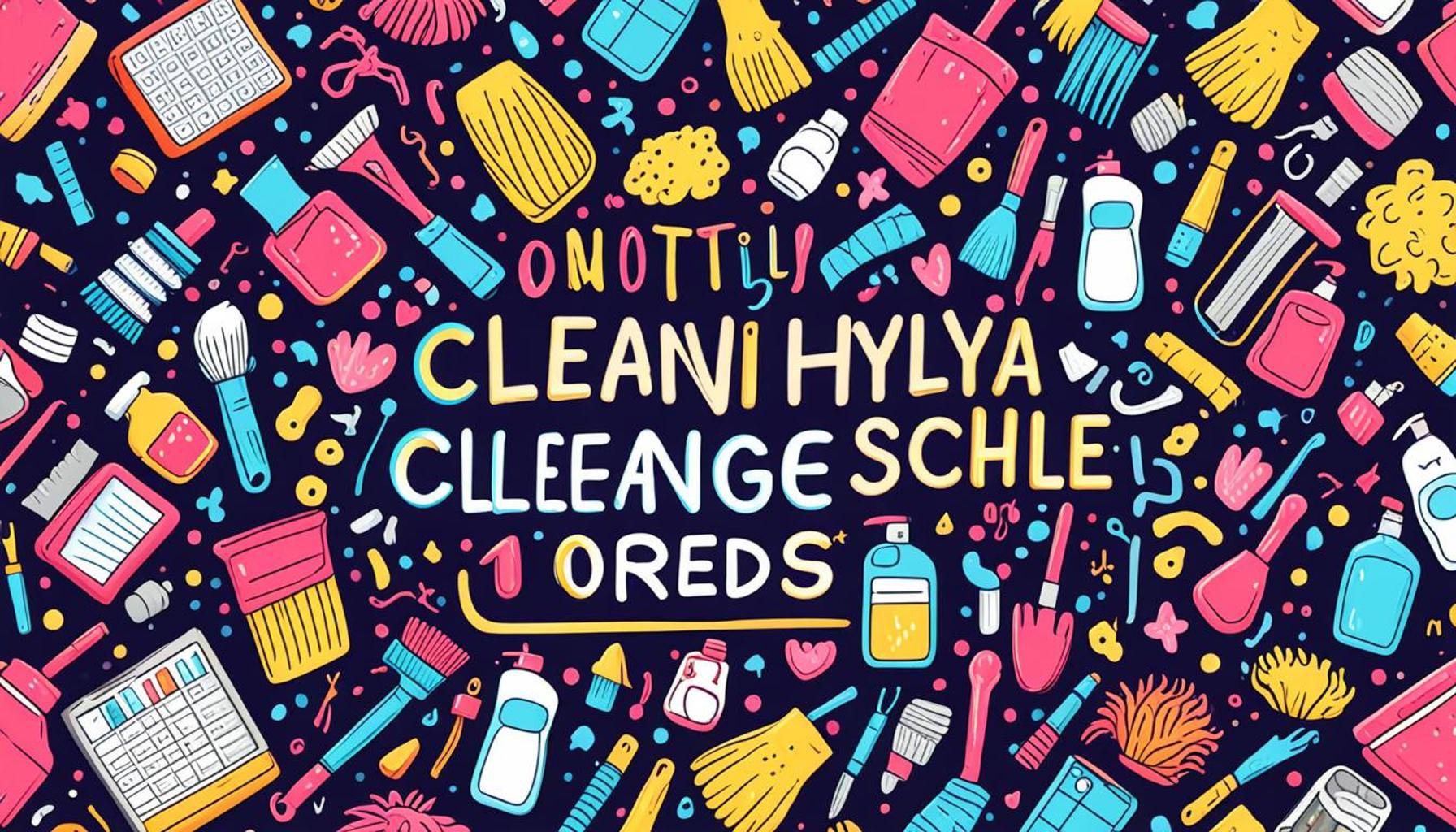 How to Create a Monthly Cleaning Calendar to Keep Your Home Always in Order