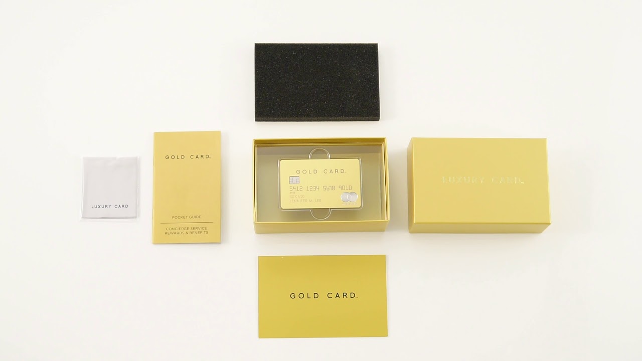 Apply for Luxury MasterCard Gold Credit Card Quick Easy Steps